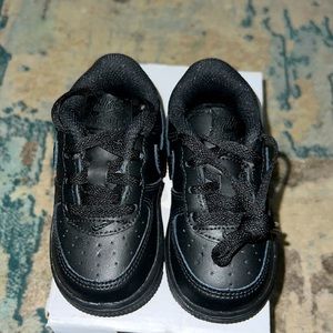 Toddler 5C Black Nike Air Force 1
